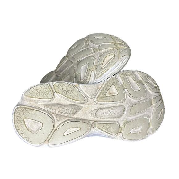***SOLD*** Hoka Bondi 8 Running Walk Shoes Size 8.5 Hoka One One Gray - Picture 5 of 6